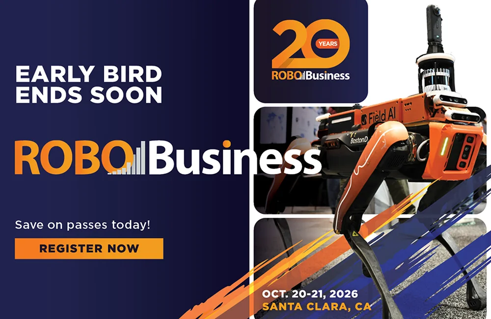 RoboBusiness 2026 celebra 20 años en Silicon Valley: la antesala del despliegue de IA Física