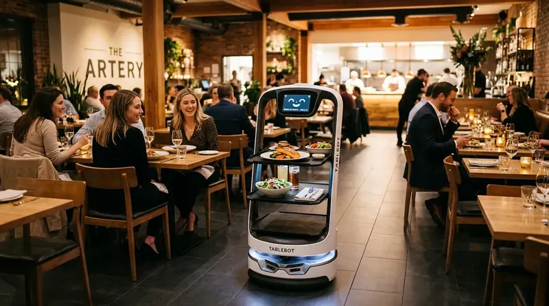 Robots de Servicio en Retail y Restauración: De la curiosidad a la eficiencia operativa