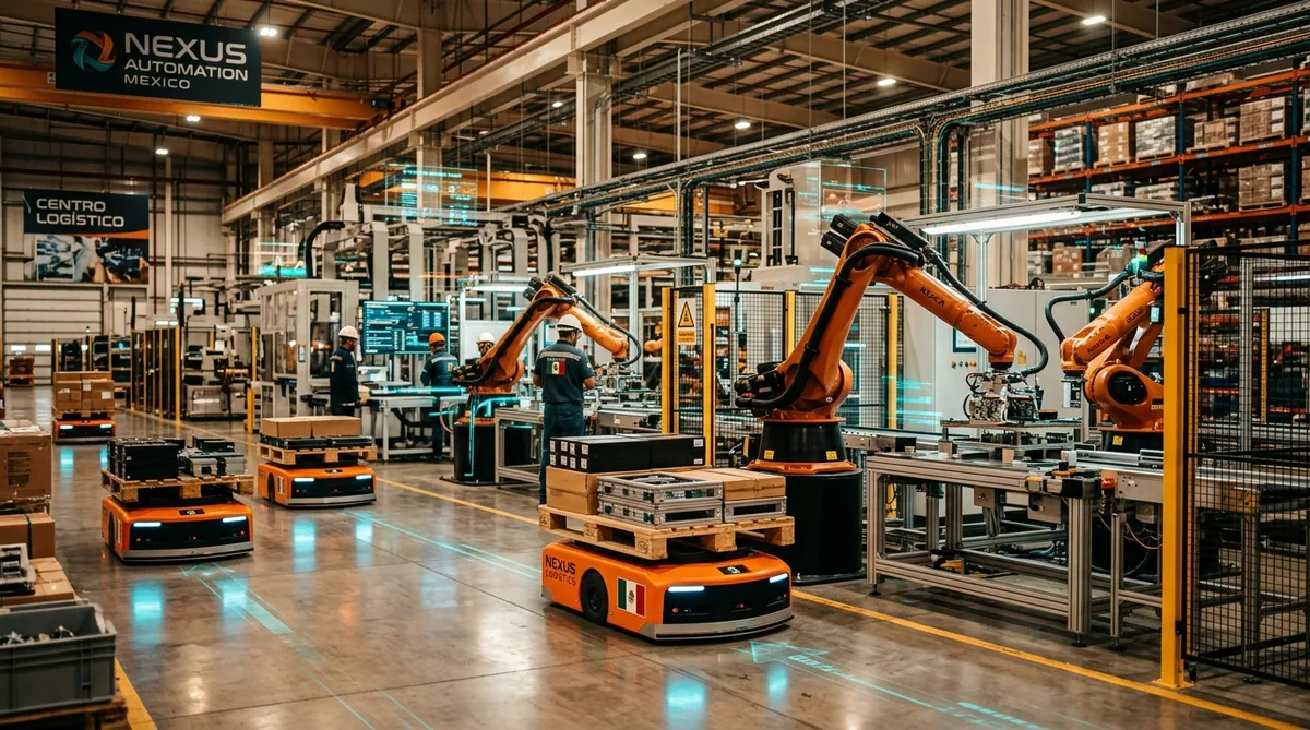 El Renacimiento de la Manufactura 4.0: México Proyecta Crecimiento del 12.2% en Robótica Industrial