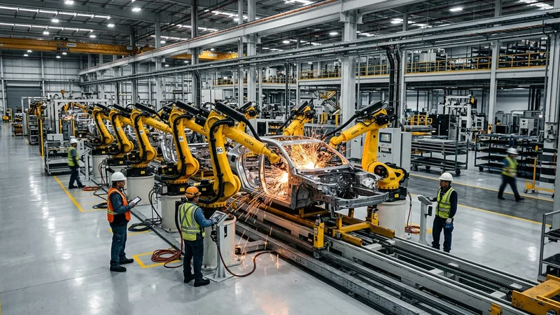 México acelera su automatización industrial con la instalación de 5,600 nuevos robots